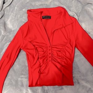 Red long sleeve